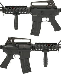Evike Airsoft – CYMA Sport Airsoft M4A1 RIS AEG Airsoft w/Lipo Ready Gearbox (Color: Black) 2