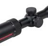 1-6×24 Fiber 30mm Tube Second Focal Plane Riflescope 6 Levels Illuminated MIL Reticle LPVO Rifle Scope Zero Reset Turret Lock w/Weaver Scope Rings for Hunting Shooting Compact 3