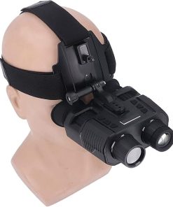 ROBBIN Military Digital IR Night Vision Goggles, 4X Zoom Adult Night Vision Binoculars, for Viewing 984Ft/300M in 100% Darkness for Hunting