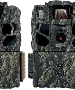 Browning Trail Cameras Dark Ops FHDR 26MP 4 Infrared LED Night Vision Camera (2-Pack) Bundle with 32GB Memory Card (2-Pack) and All-in-One High-Speed Card Reader (5 Items)
