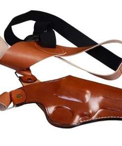 Leather Shoulder Holster Fits S&W Model 686 586 637 60 10 19, Premium Leather, Fast Draw, Handmade, Right Handed – ShnLeather 2