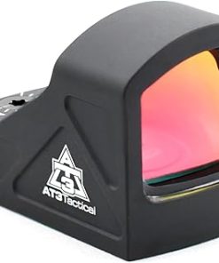 AT3 Tactical ARO-Mini™ Red Dot Sight for Subcompact Pistols – 3 MOA Reticle – RMSc Footprint