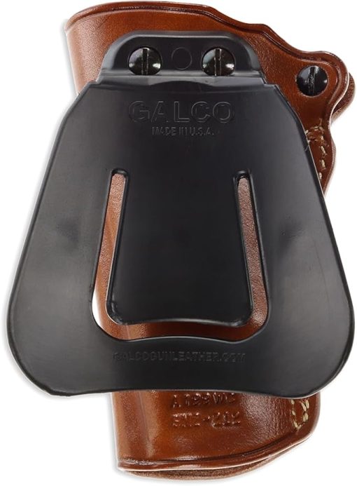 Galco Speed Master 2.0 Paddle/Belt Holster, Left Hand, AMT Hardballer, Tan, SM2-213R - Image 2
