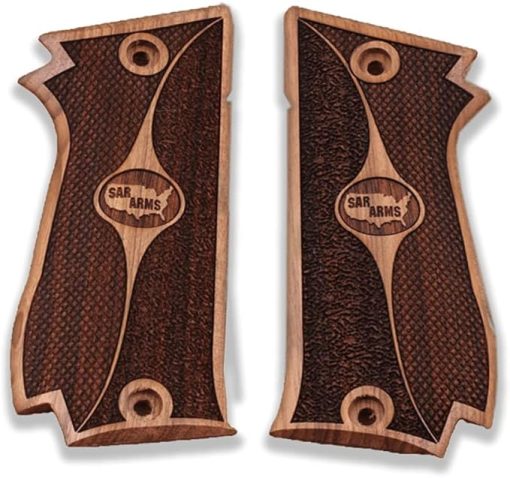 KSD Brand SAR K 2 45 (Sarsılmaz) Compatible Walnut Grips Double-Checkering
