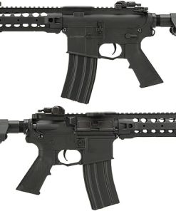 Evike Airsoft – CYMA Sport CQB Airsoft M4 AEG with 8″ UX 4 Handguard (Color: Black) 2