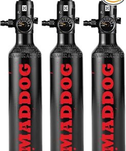 Maddog 13ci/3000psi Aluminum Compressed Air HPA Paintball Tank with Regulator