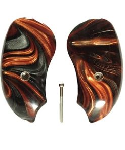 Copper & Silver Pearl Bond Arms Derringer Grips