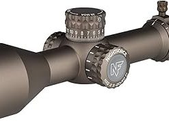 Nightforce NX8 2.5-20x50mm 8X Zoom Range F1 Illuminated Moar Ultra-Compact Rugged Dark Earth Hunting Scope (C685)