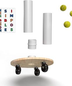 The Impossible Shot – Target Game with Rolling Wood Base 2