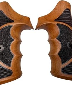 New Wood Grips Compatible with Tauurus Tracker/Judge 17 44 415 425 450 617 627 692 Engraved