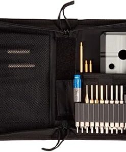 Fix It Sticks Pistol Armorer’s Toolkit with Mini All-in-One Torque Driver & Ratcheting T-Way Wrench with Locking Hex Drive – Portable Multi-Functional Handgun Maintenance Set with Soft Carrying Case