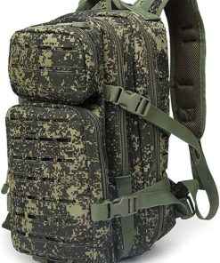 Outdoor Sports Pack Hiking Bag Tactical Rucksack Camo Knapsack Combat Camouflage Tactical Molle 30L Backpack