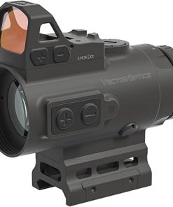 Vector Optics 4×24 Mini Prism Sight with 17×21 3 MOA Red Dot Sight, SCPS-M04+SCRD-73