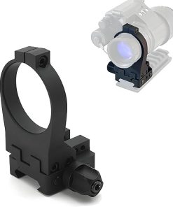 PVS-14 Quick-Connect Rail Mount Rings Adapter QD Quick Release Detach Adjustable Base，for PVS-14 NVG Night Vision Goggle Scopes Mounting Accessories，Fits For Standard 20mm Picatinny Rail Mounting