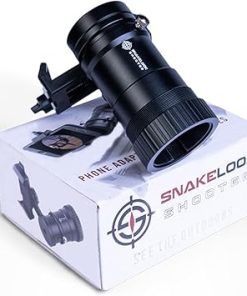 SnakeLook™ SHOOTER Rifle Scope Phone Adapter-Quick Connect Rifle Phone Camera Mount for Hunting & Aiming, Smartphone Scope Adapter-Perfect to Capture Outdoor Scenes-Universal Scope Phone Adapter-GEN 2