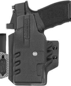 Tulster IWB ARC Kydex Holster in Right Hand fits: Springfield Armory Hellcat Pro w/TLR-7 Sub Light | Optic Compatible Light Bearing Inside The Waistband Appendix Concealed Carry 2