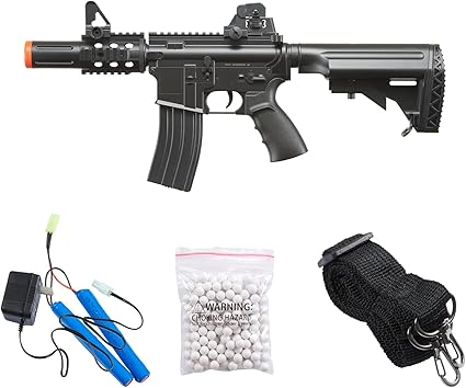 GoldenBall Airsoft Hybrid M4 CQB AEG Rifle – Black GoldenBall Airsoft Hybrid M4 CQB AEG Rifle - Black