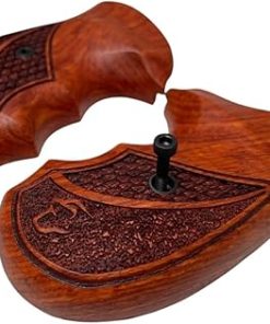 New! Grips Compatible with Taurrus Small Frame M85 605 850 851 905 941 .38 Special Combat Style #04 (Thai Handmade) 2