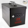 GunVault Range Vault TSA-Approved Portable Handgun Safe with Handle – Fits 2 Pistols and 7 Magazines