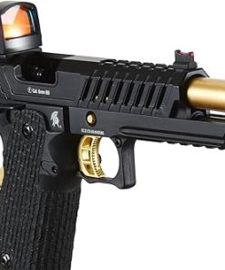 Lancer Tactical Knightshade Hi-Capa Gas Blowback Airsoft Pistol with Mi-cro Red Dot Sight 2