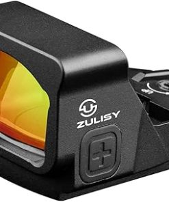 OWLc Shake to awake 3 MOA Red Dot & 56 MOA Circle Reticle Sight for Astigmatism, fit Doctor/Viper footprint Optics-ready Cut Adapter Plate, 1x24mm Open Reflex Optic & Picatinny Rail Rifle Mount
