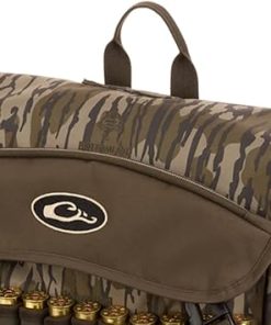 Drake Waterfowl Durable Water-Resistant Versatile Waterfowl Hunting Everyday Carry Shoulder Bag 2.0 w/Adjustable Strap-13 Lx9 Hx5 D, Mossy Oak Original Bottomland, One Size Fits Most 2