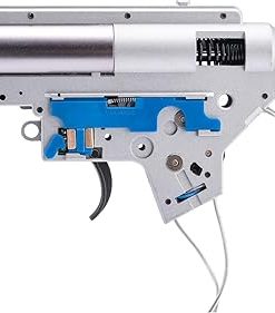 Evike – CYMA Sport Complete Ver II Gearbox w/Quick Change Part for M4 Series AEG Airsoft (Type: Rear Wired/High Speed Motor) 2