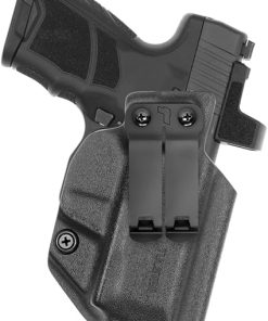 Tulster IWB Profile+ Kydex Holster in Right Hand fits: H&K CC9 | Optic Compatible Inside The Waistband Appendix Concealed Carry
