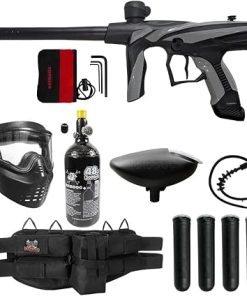 Maddog Tippmann Vantage Semi-Automatic .68 Caliber Silver Paintball Gun Marker Starter Package
