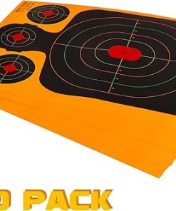 Highwild Silhouette Splatter Paper Targets – Splash Effect of Multiple Colors – 18×24 Inch 2