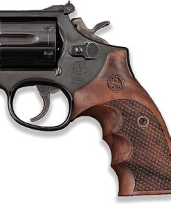 Smith Wesson N Frame Round Butt Compatible Handgun Grip Made of Walnut