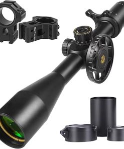 WestHunter Optics HD 6-24X50 FFP Riflecope, 30mm Tube First Focal Plane Tactical Wide Field of View 1/10 MIL Shooting Scope