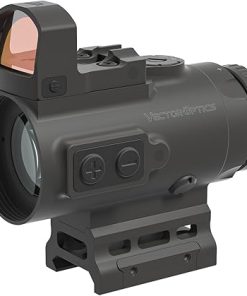 Vector Optics 4×24 Mini Prism Sight with 17×24 3 MOA Red Dot Sight, SCPS-M04+SCRD-43