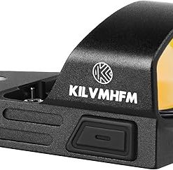 Shake Awake Red Dot Sight for RMR Pistol, 2 MOA Shockproof Open Reflex Sight, Full-Size Pistol Optic with Picatinny Rail Mount 2