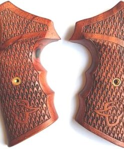 BMPL Hardwood New Taurus Model 85 856 M 85 M85 M856 .38 Special 2″ 2 inch Grips Hard Wood Smooth Finger Groove Handmade Handcraft