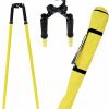 Gun Rack, Portable Folding Rifle Rack Stand, Freestanding Gun Display Indoor Storage Rack, Mobile Travel Gun Rack Stand for Shooting & Hunting Range 4