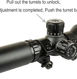 TACFUN 3-9×42 Long Eye Relief Scope with Weaver/Picatinny Ring 2
