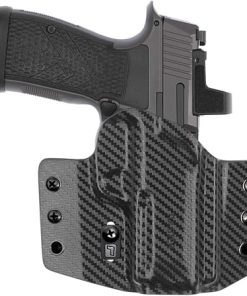 Tulster OWB Contour Kydex Holster in Right Hand fits: Sig Sauer P365 AXG Legion | Optic Compatible Outside The Waistband Concealed Carry