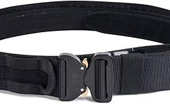 Beretta Men’s Tactical Combat Two-Piece Lightweight Durable Adjustable EDC Concealed Carry Hunting Shooting Gun Holster Belt