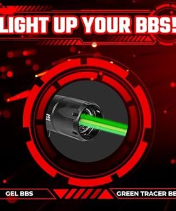 ACETECH Airsoft Tracer Unit Quark C Glow in The Dark LED Lighting Effect Green/Gel BB Design for Shotty 2