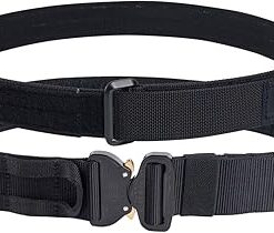 Beretta Men’s Tactical Combat Two-Piece Lightweight Durable Adjustable EDC Concealed Carry Hunting Shooting Gun Holster Belt 2