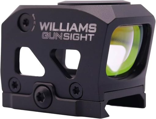 Williams Gun Sight Low Reflex Sight (LRS): Aluminum Reflex Sight Design Complete with Picatinny Rail Adapter (616522)