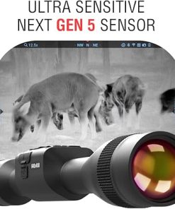 ATN Thor 5 Smart HD Thermal Scope w/Ultra Sensative Gen 5 Sensor, Video Rec, Built in LRF, Ballistic Calculator, RAV 2