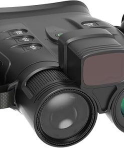 oneleaf.ai Find NV200 70mm LRF 4K Digital Day/Night Vision Binoculars with Rangefinder