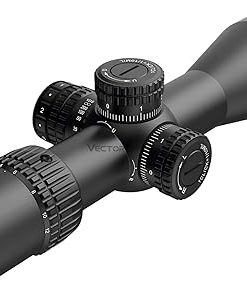 Vector Optics Veyron 3-12×44 Second Focal Plane Compact Riflescope 30mm Monotube Turret Lock Illuminated Center Dot Fully Multi-Coated Fast Focus Fit for Compact Air Guns and Lightweight Firearms