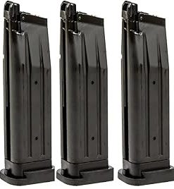 Lancer Tactical Knightshade 28 Round Hi-Capa Green Gas Airsoft Magazine 5 Pack 2