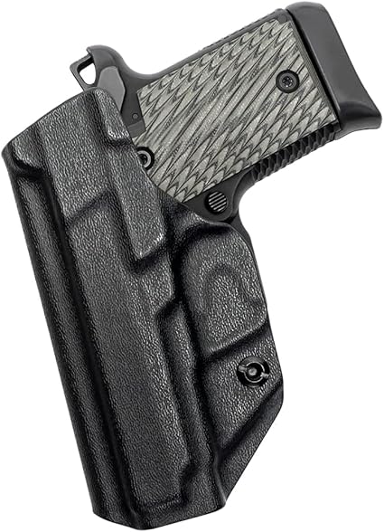 Tulster IWB Profile Kydex Holster in Right Hand fits: Springfield Armory 911 9mm | Inside The Waistband Appendix Concealed Carry 2 Tulster IWB Profile Kydex Holster in Right Hand fits: Springfield Armory 911 9mm | Inside The Waistband Appendix Concealed Carry - Image 2