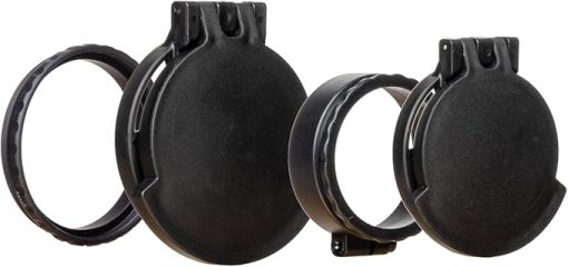 Tenebraex Ocular & Objective Flip Up Rifle Scope Lens Cap Covers Kit for Leupold 40mm Lens - Mark AR/VX-1 / VX-2 / VX-3/ VX-3i / VX-Freedom