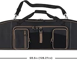 Allen Company Tower Double 50” Rifle Case, Black 2