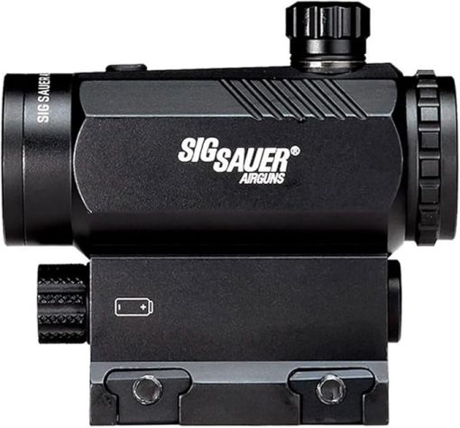 SIG SAUER Air R5 Mini 1x20mm 3 MOA Reticle Red Dot Sight, Electronic Compact Durable Adjustable Hunting Shooting Airsoft Gun Aiming Sight, 1 Battery Included - Image 2